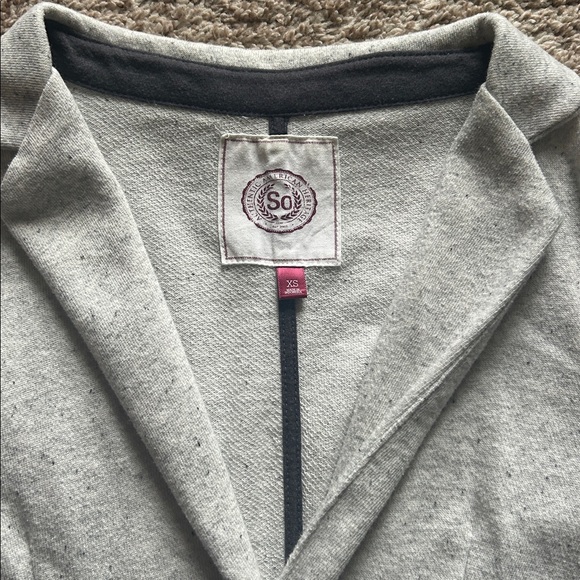 SO Light Gray Blazer - Picture 2 of 4